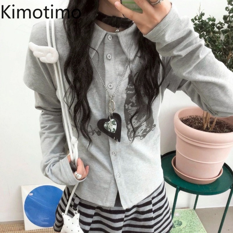 Vintage Fashion Y2K - Kimotimo Y2k Vintage, Hauts à Manches