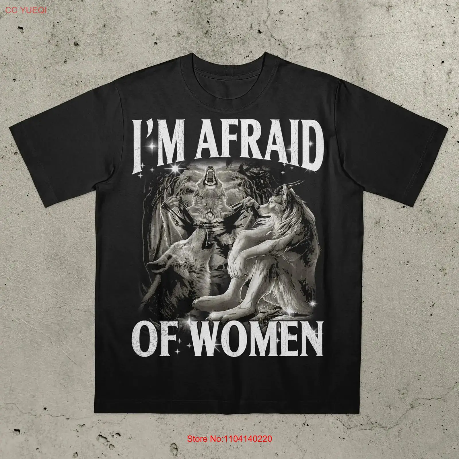Vintage Fashion Gen Z - T-shirt « Je Crains les Femmes