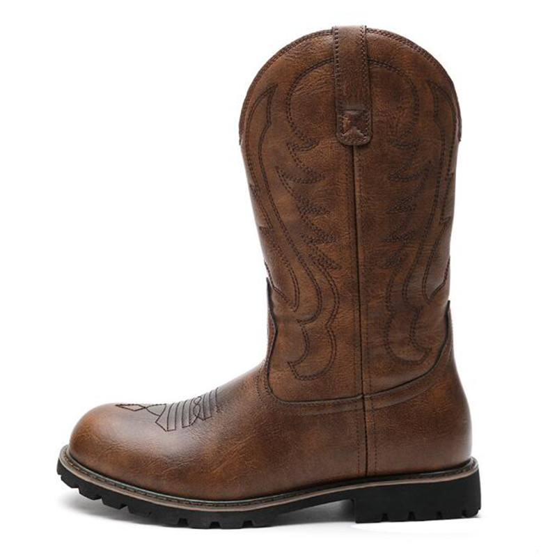 Vintage Fashion Designers - Bottes de cowboy à enfiler pour