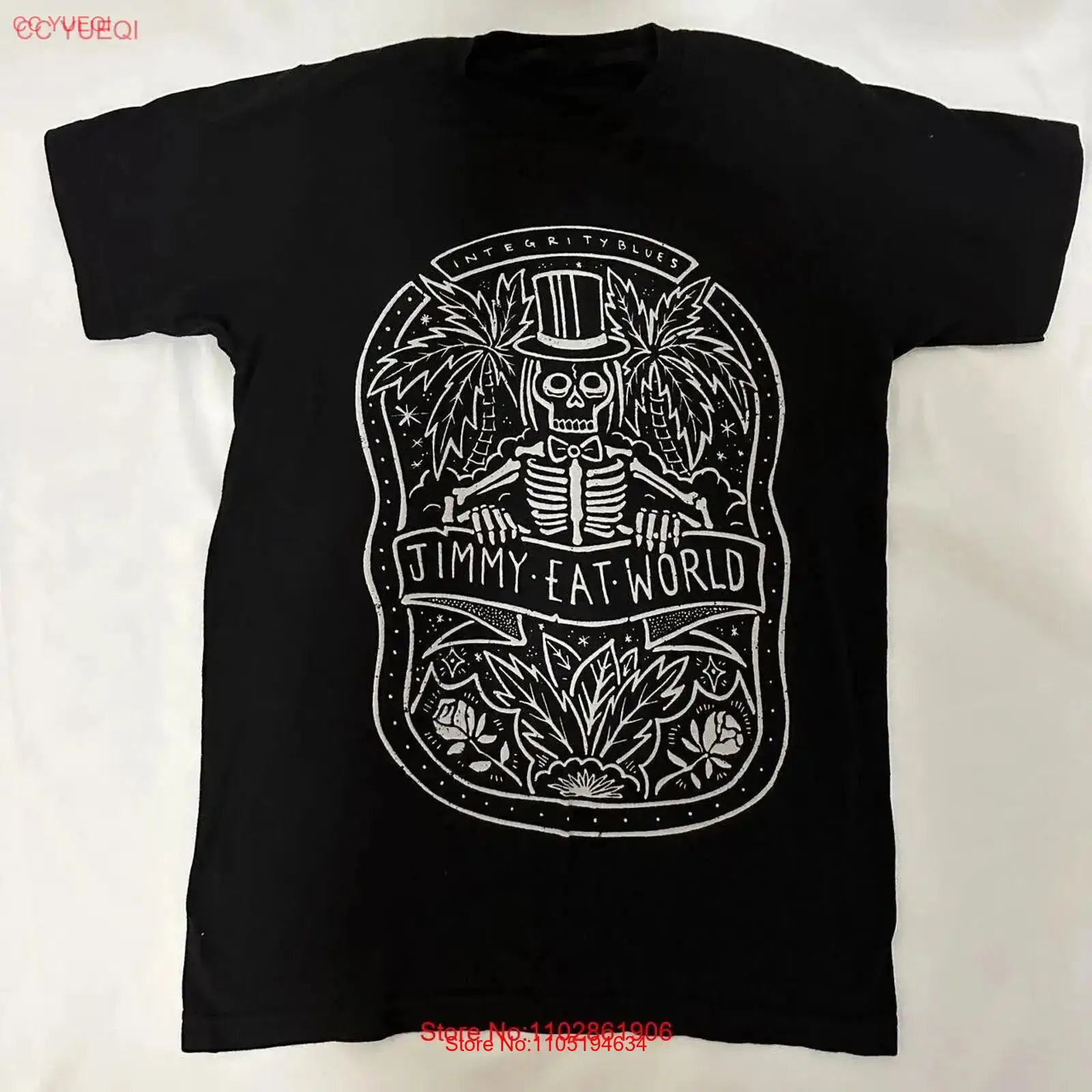 Vintage Fashion World - Jimmy Eat World Band Couleur noire