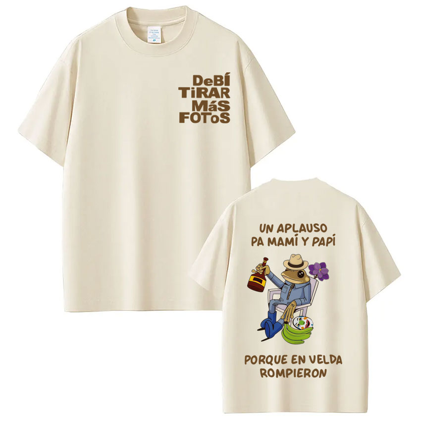 Vintage Fashion World - T-shirt Rapper Bad Bunny Debi Tirar