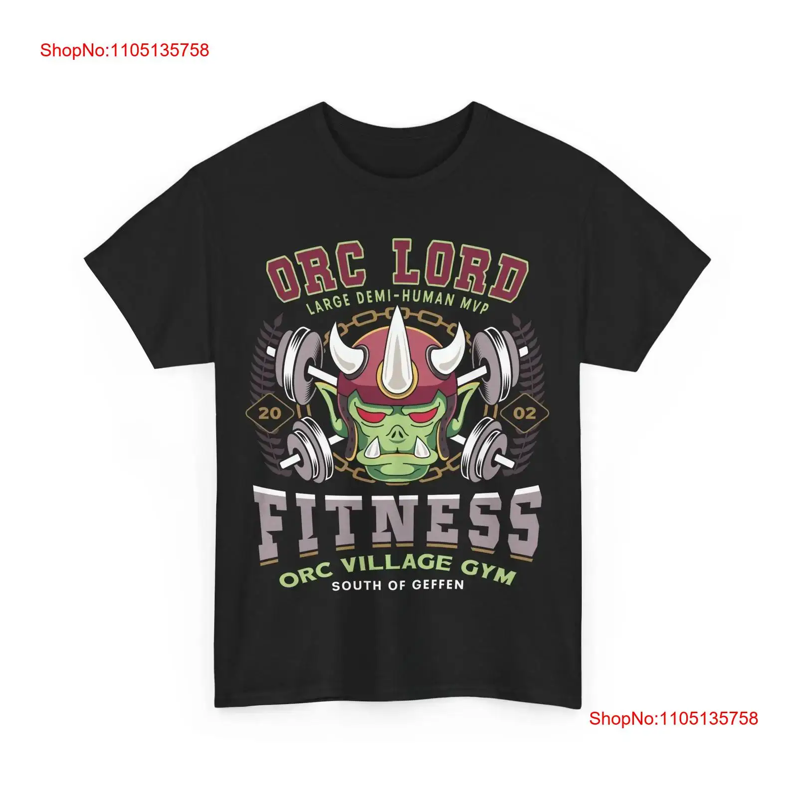 Vintage Fashion Game - Geffen Orc Village Fitness t-shirt Ragnarok