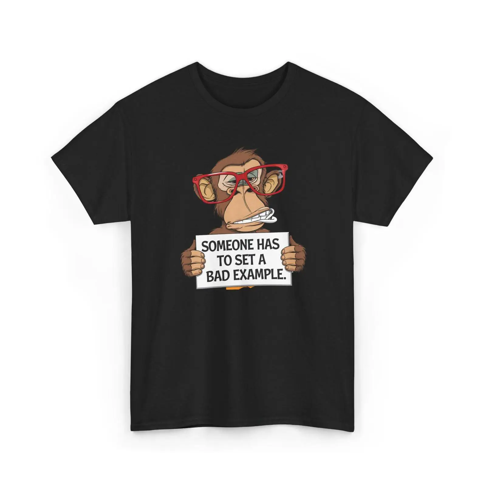Examples Of Vintage Fashion - T-shirt «Le mauvais exemple» au design
