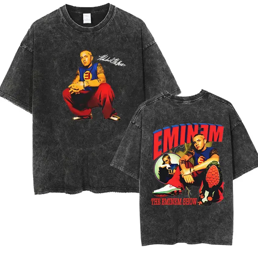 Vintage Fashion World - T-shirts graphiques Eminem World Tour des