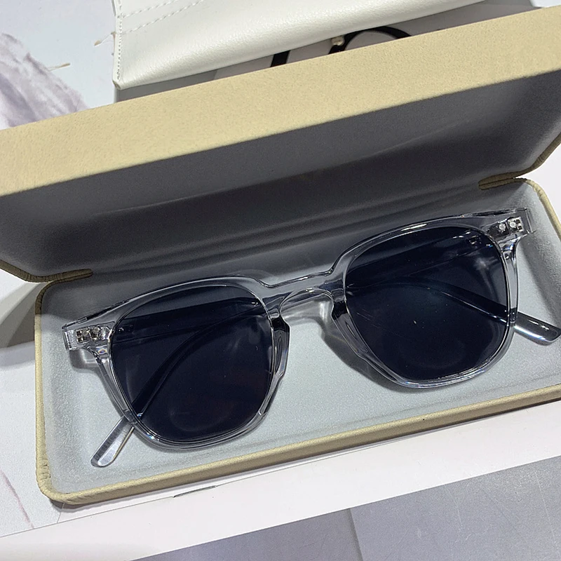 Vintage Fashion Game - Lunettes de soleil carrées vintage unisexe,