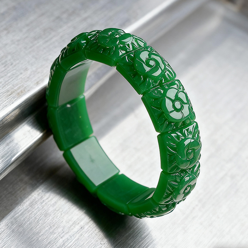 Vintage Fashion Luxury - Bracelet en forme de fleur de