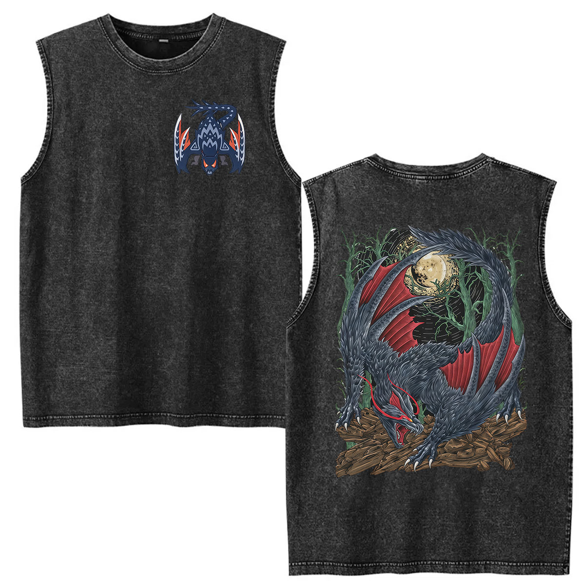 Vintage Fashion Game - Gilet délavé vintage, T-shirts pour fans