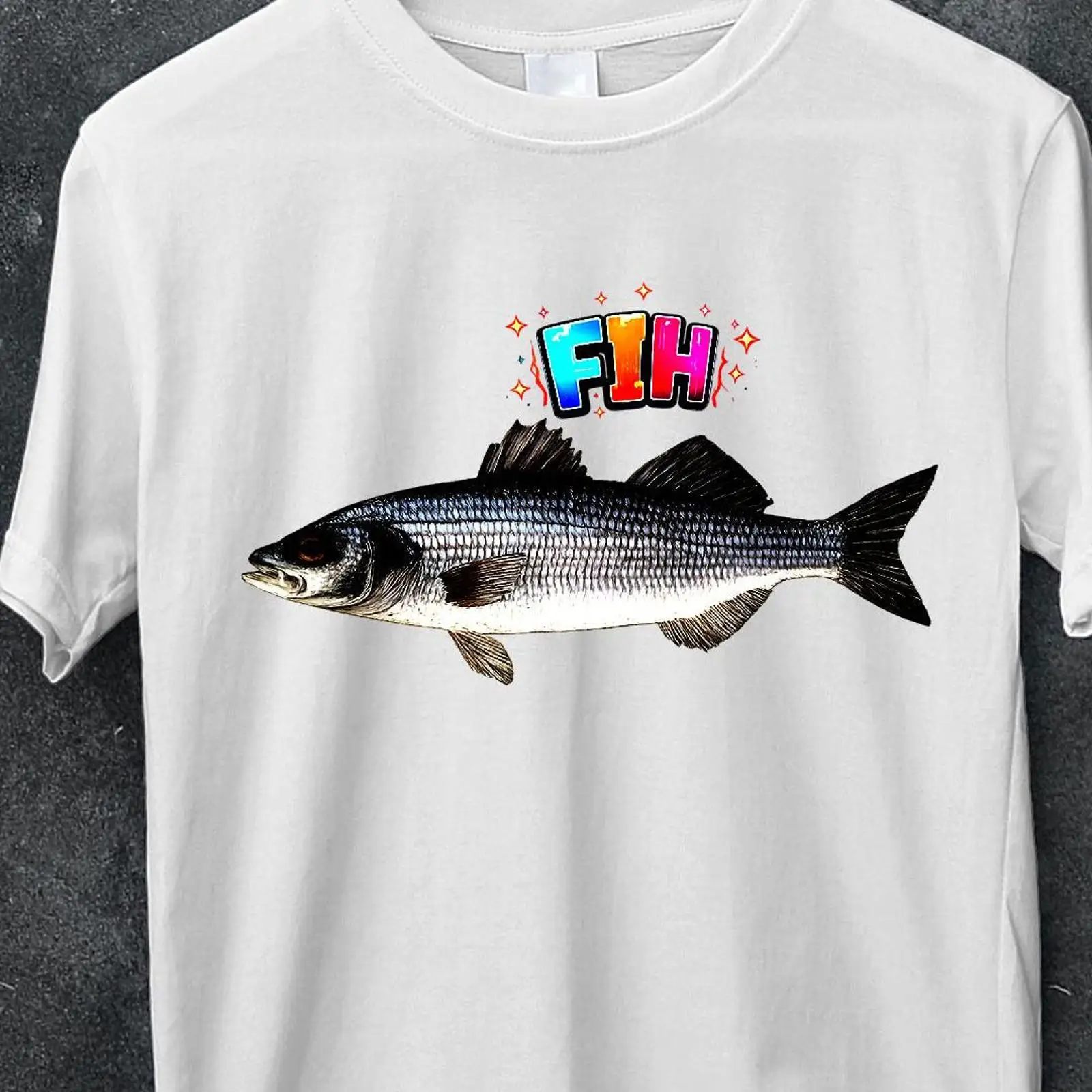Vintage Fashion Gen Z - T-shirt Fih Fish Meme – Humour