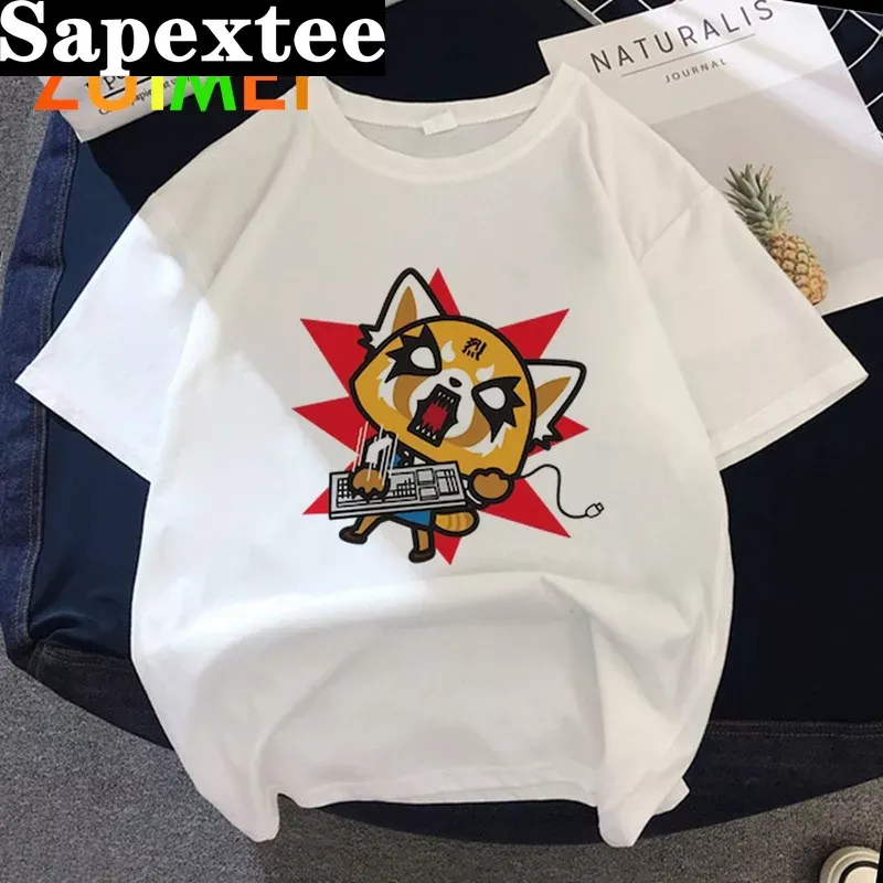 Tie Dye Shirt Vintage - T-shirt imprimé Anime japonais pour femme,