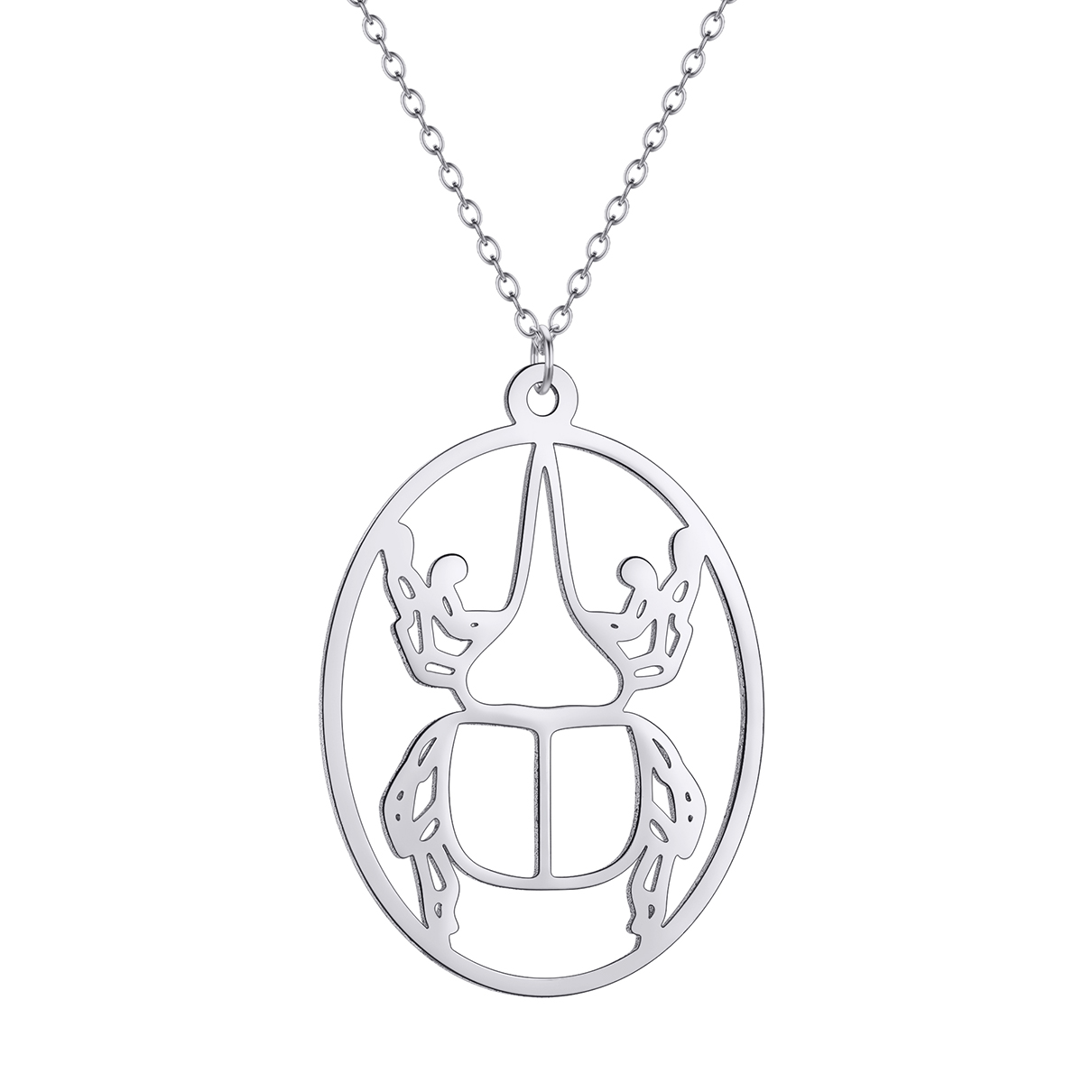 Collier Pendentif Insecte Oval - Vintage Fashion Bug avis et prix