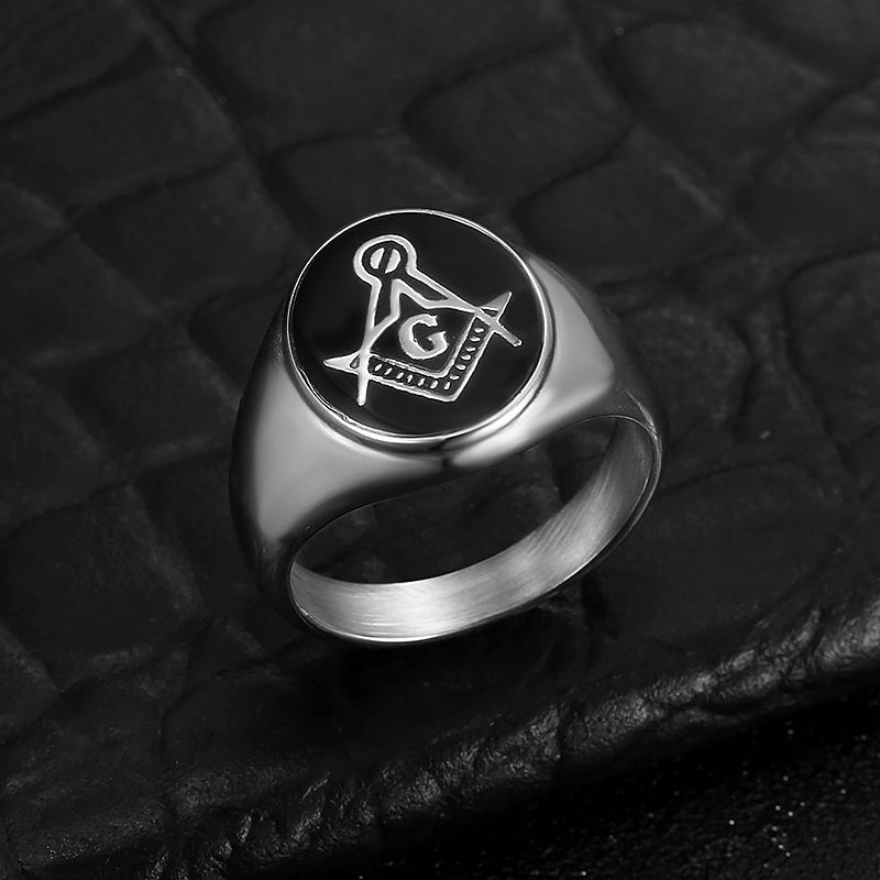 Bague maçonnique Vintage en ac - Vintage Fashion Guild avis et prix
