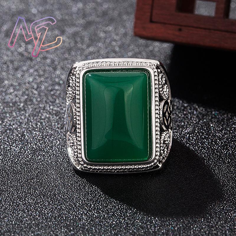 Bagues en Jade naturel vert, b - Vintage Fashion Luxury avis et prix