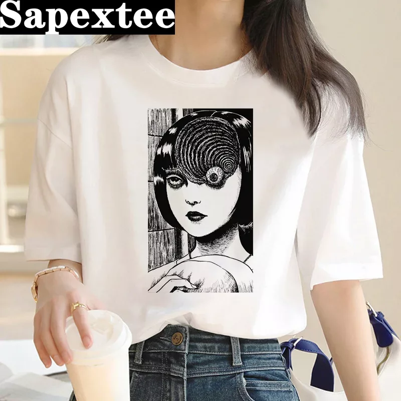 Junji ito t-shirt femmes haraj - Tie Dye Shirt Vintage avis et prix