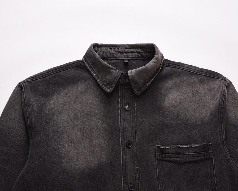 Veste en jean déchirée pour ho - Vintage Fashion Y2K avis et prix
