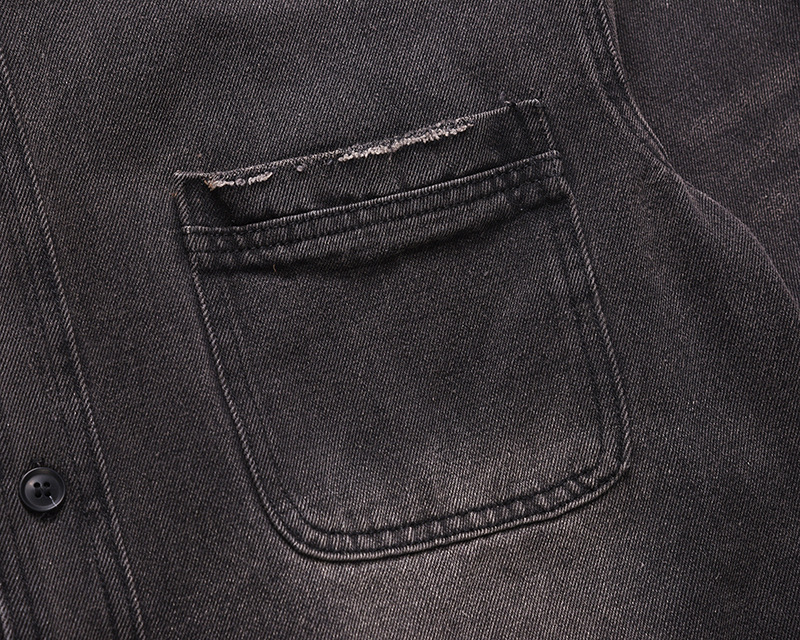 Veste en jean déchirée pour ho - Vintage Fashion Y2K avis et prix