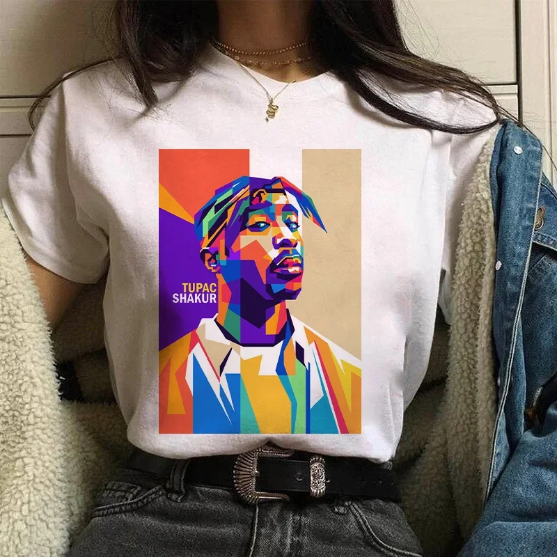 TUPAC Streetwear Harajuku t-sh - Tie Dye Shirt Vintage avis et prix