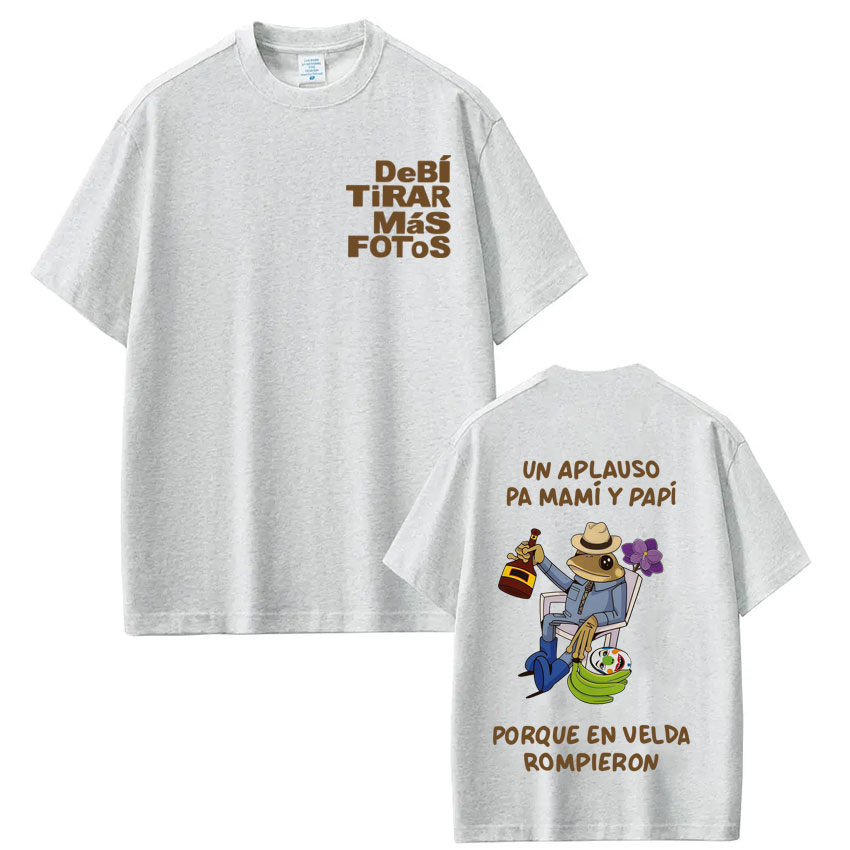 T-shirt Rapper Bad Bunny Debi  - Vintage Fashion World avis et prix