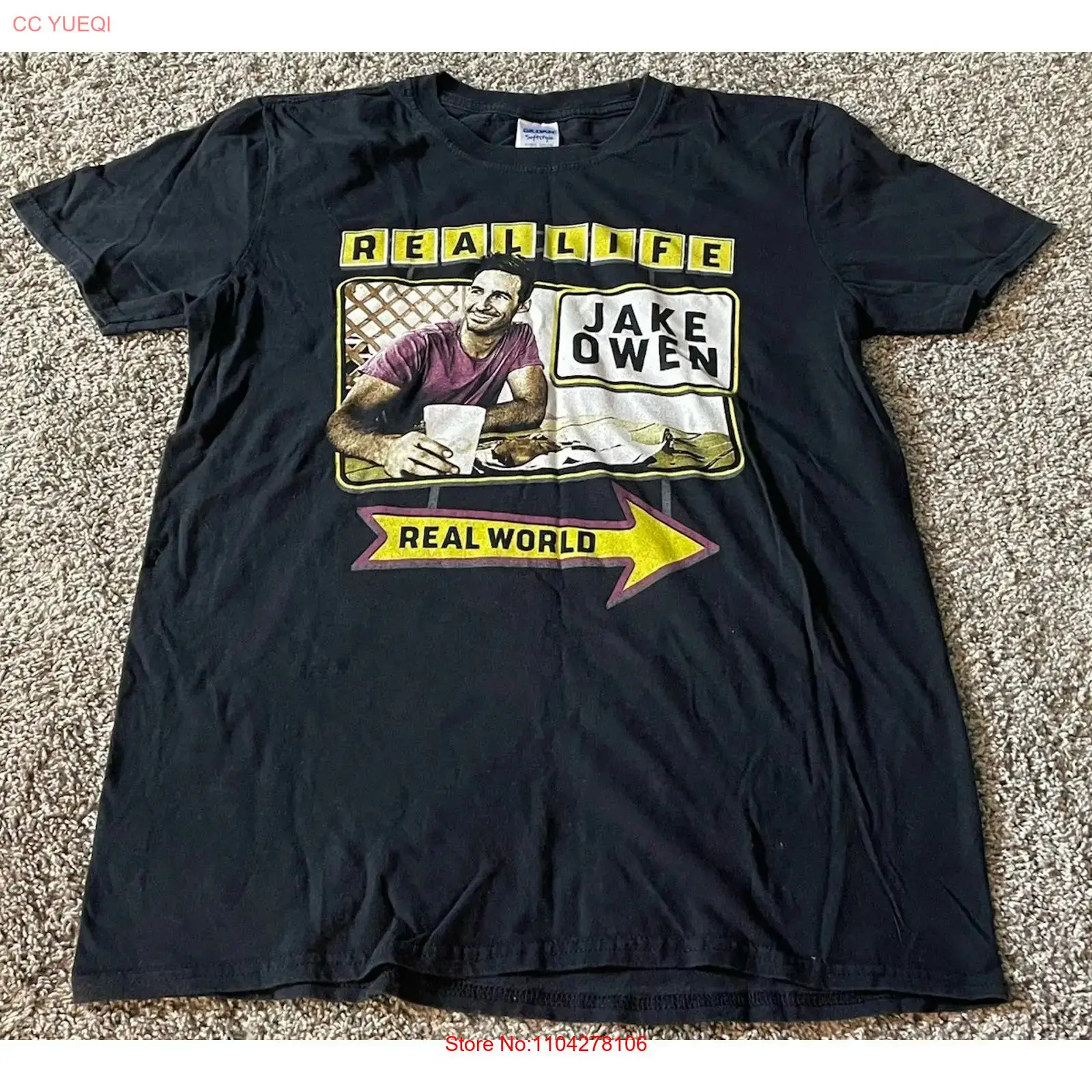 JAKE OWEN 2015 T-shirt officie - Vintage Fashion World avis et prix