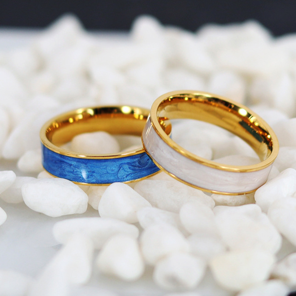Bague Vintage colorée en émail - Vintage Fashion Guild avis et prix