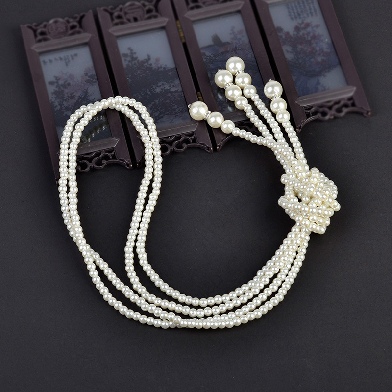 Collier de perles des années 1 - Vintage Fashion Guild avis et prix