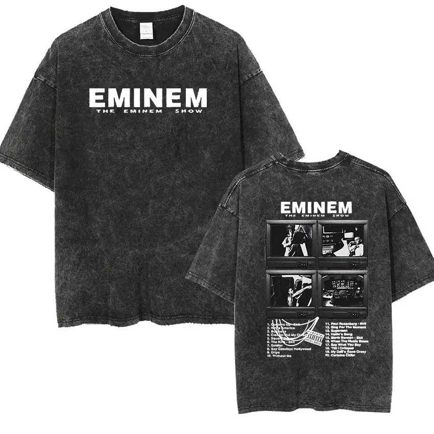 T-shirts graphiques Eminem Wor - Vintage Fashion World avis et prix