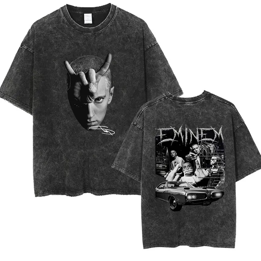 T-shirts graphiques Eminem Wor - Vintage Fashion World avis et prix