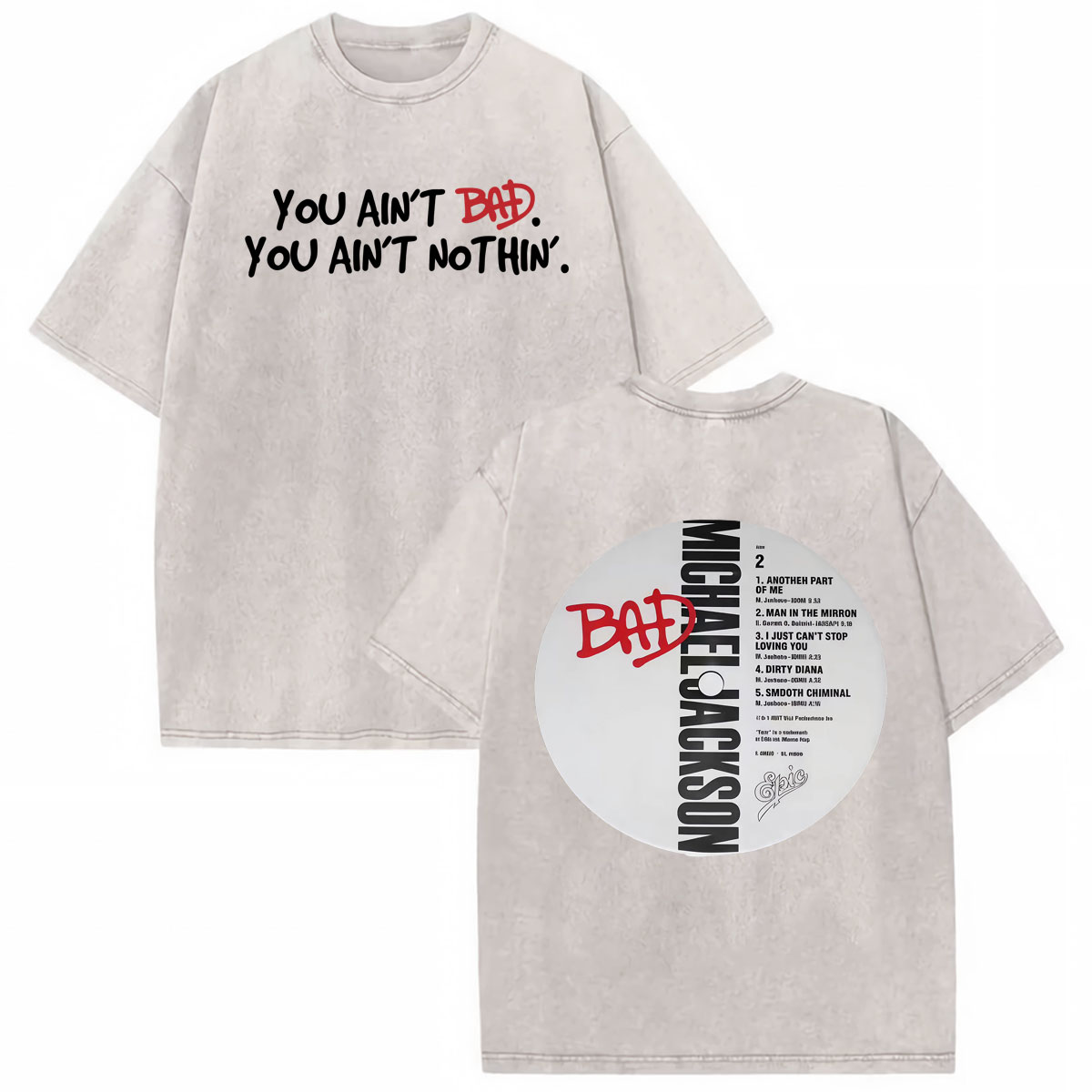 T-shirt King of Pop Michael Ja - Vintage Fashion World avis et prix