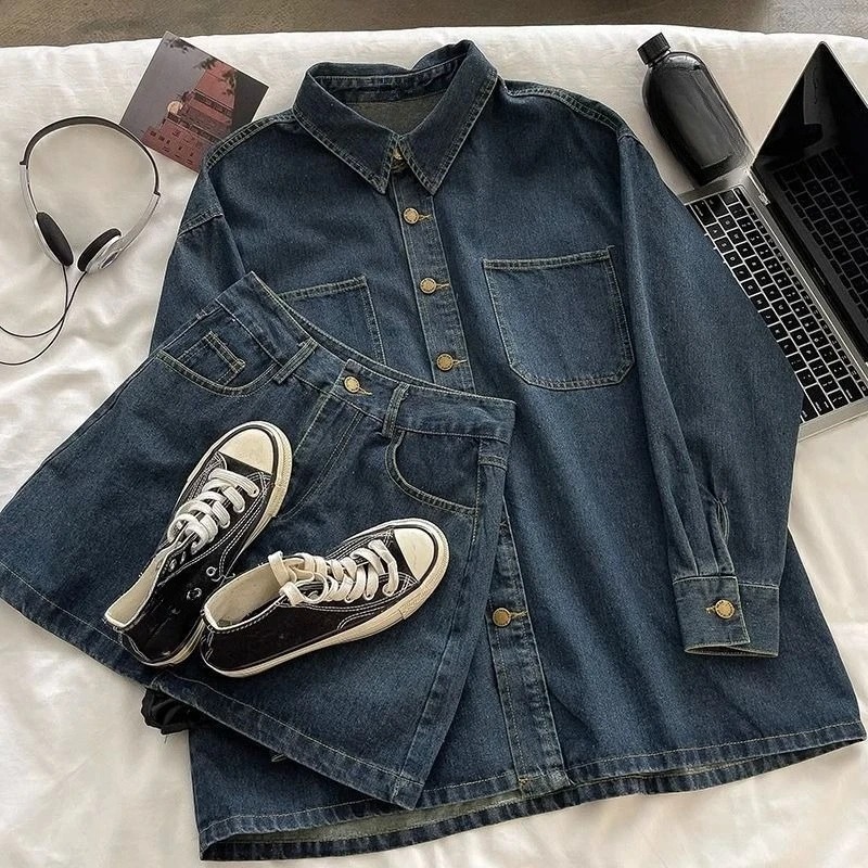 Ensemble jupe en jean Y2K : ve - Vintage Fashion Y2K avis et prix