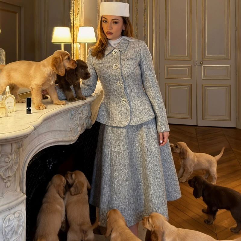 Ensemble deux pièces pour femm - Vintage Fashion Outfit avis et prix