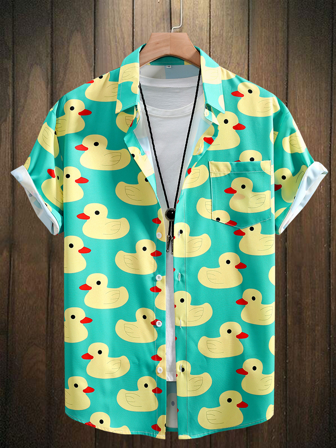 Chemise pour homme, imprimé ca - Bowling Shirt Camp avis et prix