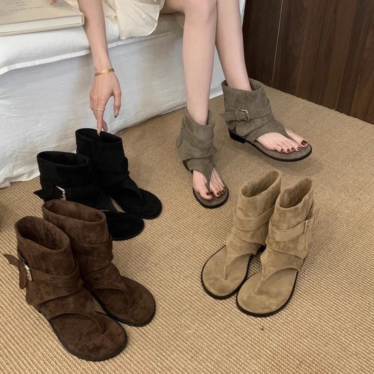 Femmes Peep Toe bottes été nou - Vintage Fashion Luxury avis et prix