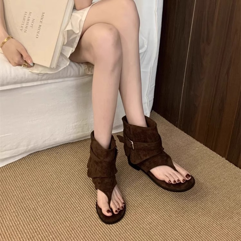 Femmes Peep Toe bottes été nou - Vintage Fashion Luxury avis et prix