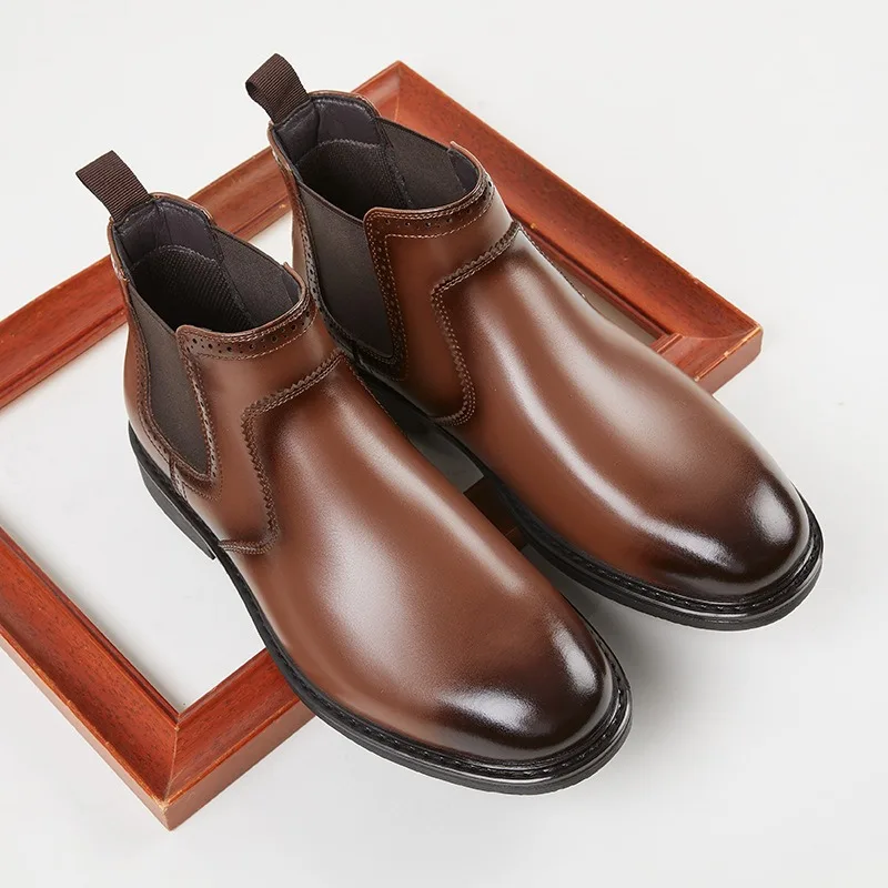Bottes Oxford en cuir Vintage  - Vintage Fashion Luxury avis et prix