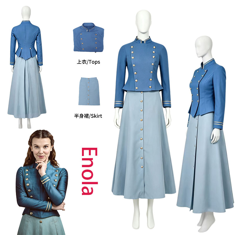 Costume de cosplay Enola Holme - Vintage Victorian Fashion avis et prix