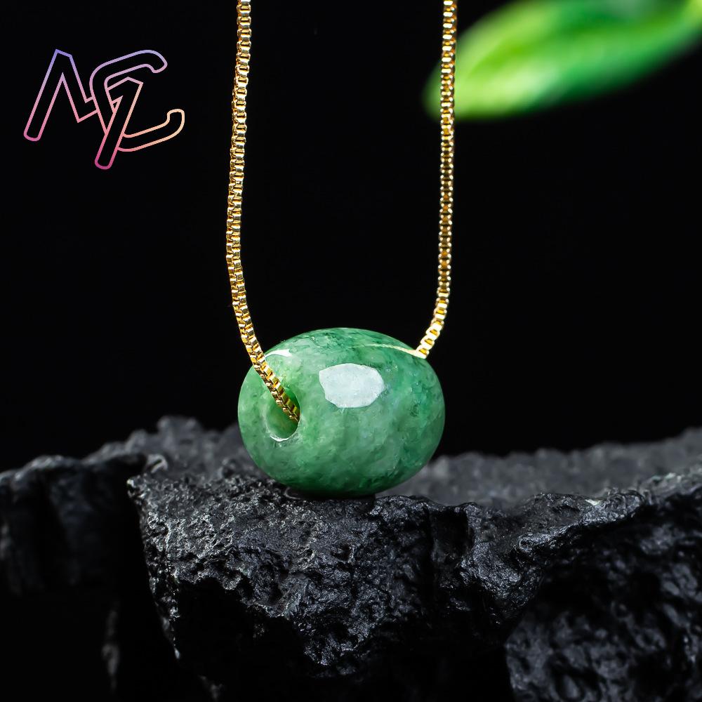 Pendentif en perles de Jade vé - Vintage Fashion Luxury avis et prix