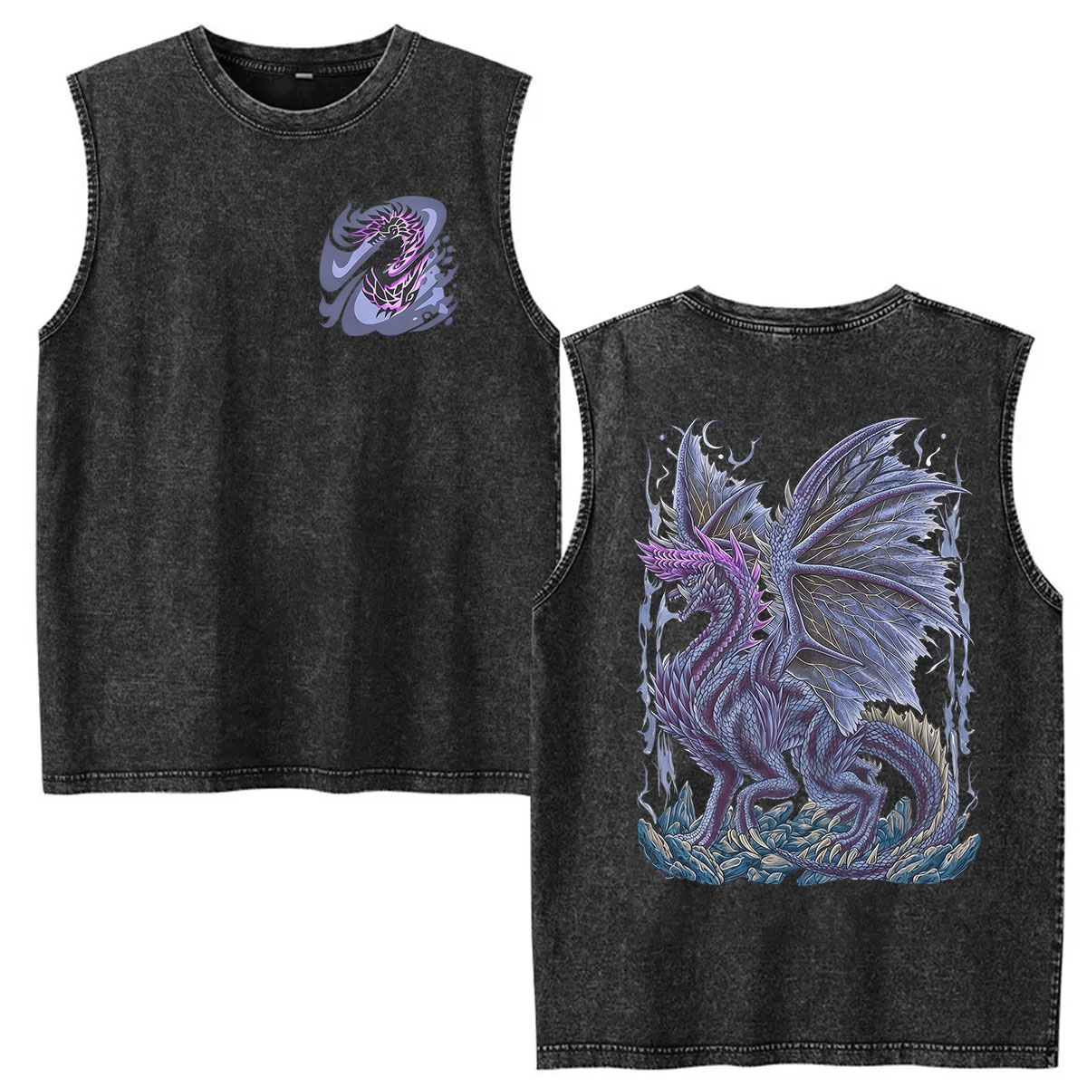 Gilet délavé vintage, T-shirts - Vintage Fashion Game avis et prix