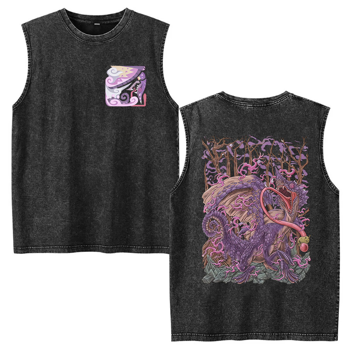 Gilet délavé vintage, T-shirts - Vintage Fashion Game avis et prix