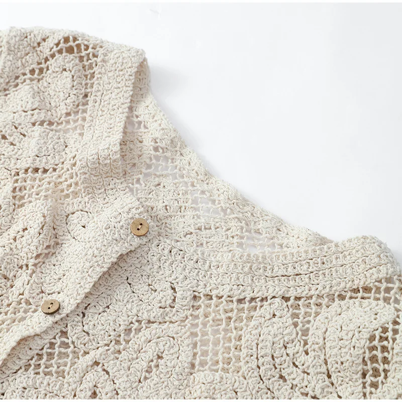 Chemises en tricot au Crochet  - Crochet Top Boho avis et prix